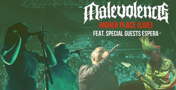 espera sleep token - affiche du concert de Malevolence 