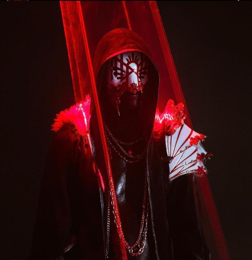 caramel damocles sleep token - photo promotionnelle de la tournée The Teeth of God avec Vessel