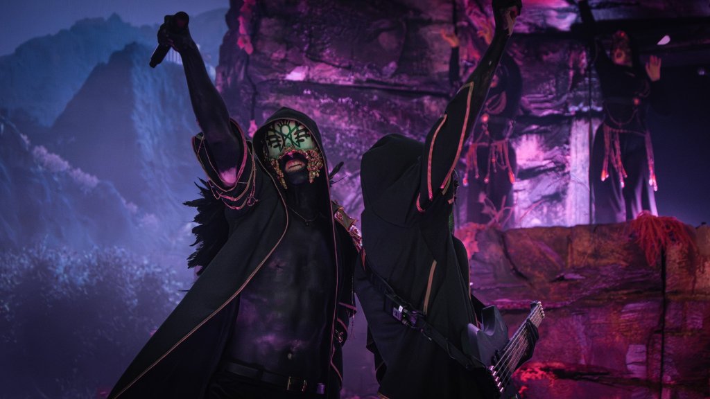 projekt atlantic damocles - Vessel et IV sur scène au Download Festival