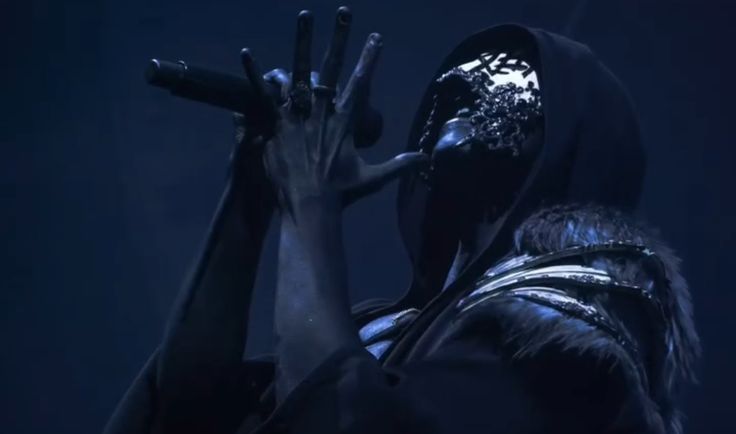 ballades sleep token - Vessel sur scène en train de chanter