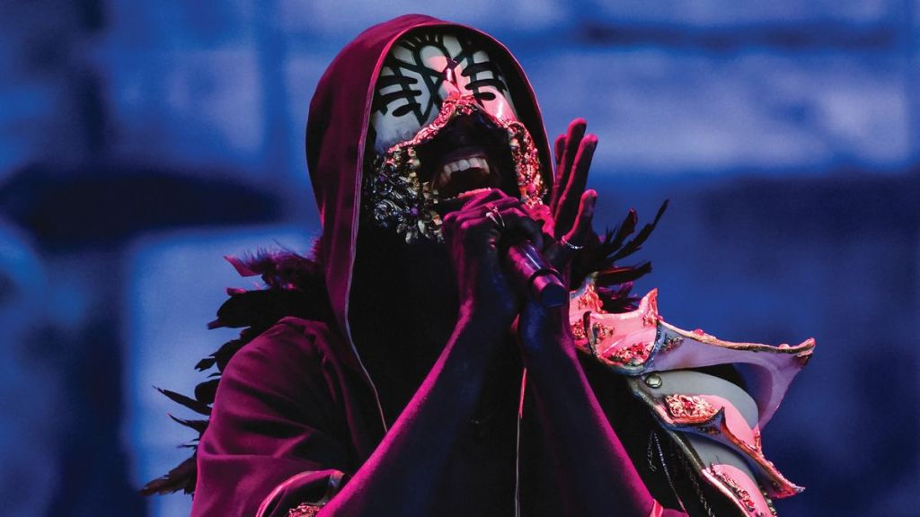 sleep token tournée us 2025 - Vessel chantant au micro