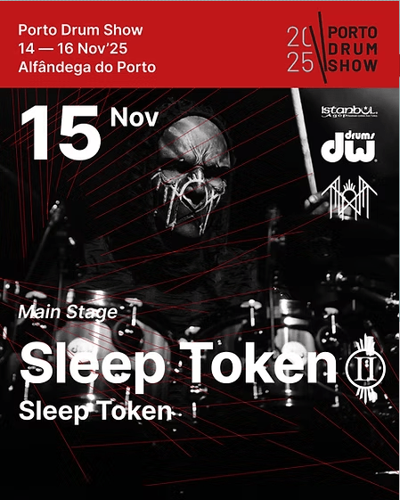 ii apparitions 2025 - Affiche de  Vessel II pour le Porto Drum Show 2025 en novembre